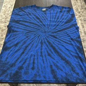 size 2XL, unisex tie-dye, short sleeve shirt P2P 25”